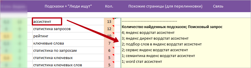 Найденные поисковые подсказки 2